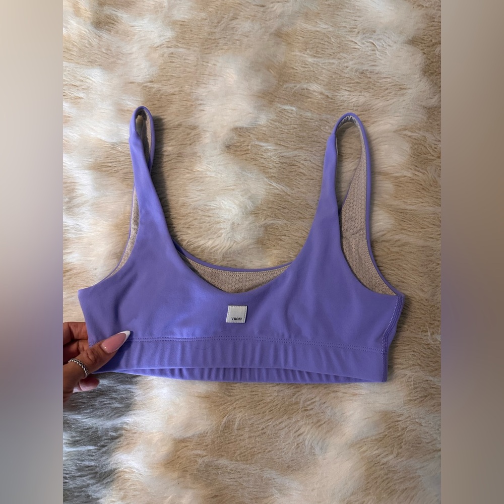 Vuori Purple Sports Bra